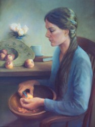 Susan Peeling Peaches