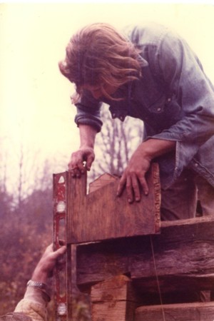 Bill and Curtis marking notches